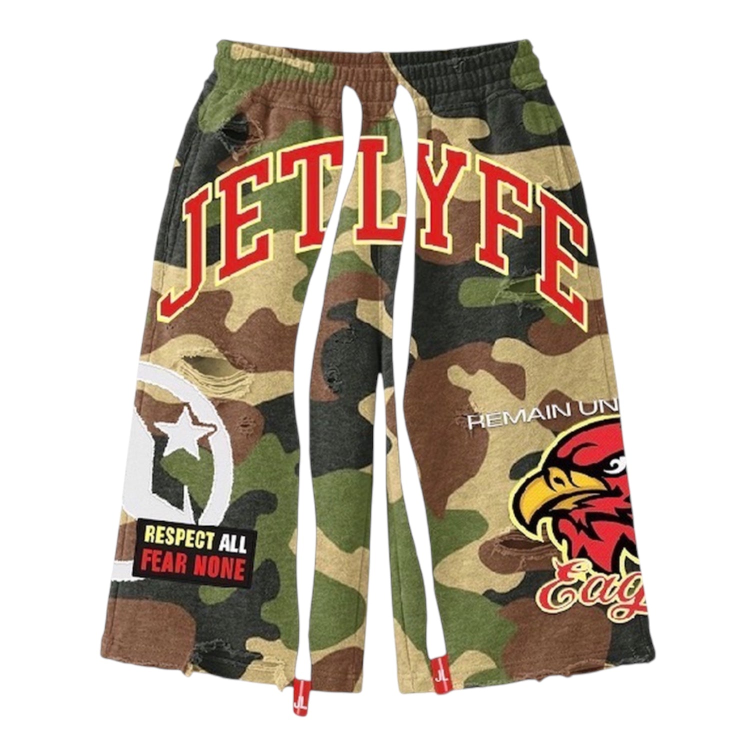 JETLYFE: Camo Jogging Short JL070